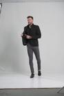 Blazer masculino chino c elastano slim