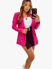 Blazer Max Alfaiataria Botões Casaco Moda Feminina R067