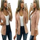 Blazer Max Alfaiataria Feminino Acinturado S/forro terninho