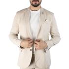 Blazer Soul Slim Fit Linho Natural