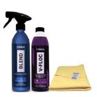 Blend Spray 500Ml + V-Floc 500Ml + Microfibra Corte A Laser