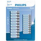 Blister 10 Pilhas Aaa + 10 Pilhas Aa Alcalinas Philips - Flex