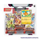 Blister Booster Triplo Obsidiana em Chamas Pokémon