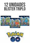 Jogo Carta Pokemon - GO Blister Triplo 19 cartas Niantic Copag