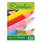 Bloco acervo escolar a4 com 140g 20 folhas - 5114 - visitex