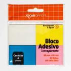 Bloco Adesivo Colorido Transparente Tipo Post-it 38x50 Jocar