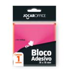 Bloco adesivo de recado 76x76mm rosa 100 folhas - leonora