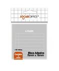 Bloco Adesivo Jocar Office 100 Folhas A Fazer Cinza 76X76