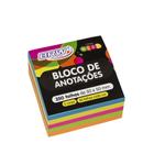 Bloco Adesivo Notas 250 Folhas Pequeno 50x50mm BRW Tipo Stick Recados Autoadesivo