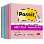 Bloco Adesivo Post-It 3M 76X76Mm Viajar 6X90 Folhas