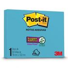 Bloco Adesivo Post-It 657 76x102mm 90F Azul Electric 3M