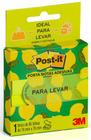 Bloco Adesivo Post-It 76mm x 76mm Notas Para Levar 90 Folhas - 3M