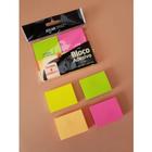 Bloco Adesivo Postit Neon c/4 Cores