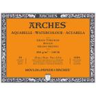 Bloco Arches Aquarelle 300 G/m² Grão Rugoso 23x31cm Branco 20 Folhas