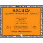 Bloco Arches Aquarelle 300 G/m² Grão Rugoso 31x41cm Branco 20 Folhas