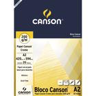 Bloco Canson 200 g/m² 20 Fls A2 Creme
