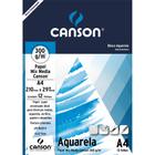 Bloco Canson Aquarela Mix Media 7180 300g/m² A4 12 Folhas