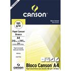 Bloco Canson Desenho Branco 180g/m² A4 210 X 297 Mm com 20 Folhas - 66667164