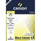 Bloco Canson Desenho Branco 180g/m² A4 210 x 297 mm com 20 Folhas - 66667164