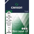 Bloco Canson Layout 7028 180g/m² A3 com 20 Folhas