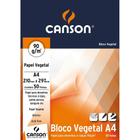 Bloco Canson Papel Vegetal A4 90 g/m 50 Fls 66667018