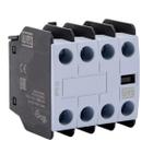 Bloco contato auxiliar frontal bfb 2na 2nf com parafuso ui max 660/690 volts azul contator cwb9-125