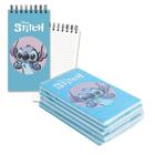 Bloco de Anotações Espiral 96 FL 5 Pçs Stitch - CULTURAMA