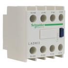 Bloco de Contato Auxiliar Frontal LADN13 1NA+3NF Schneider