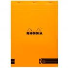 Bloco de Desenho e Notas Rhodia A4 N18 Capa Laranja