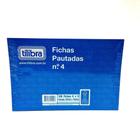 Bloco de fichas pautadas n 4 tilibra 100 fichas 6 x 9