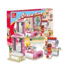 Bloco de Montar Quarto Dos Sonhos Kerrs Bedroom 142 Pecas Dream Town - Jie Star 20367