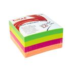 Bloco de Nota Post It Eagle 4 Cores Neon 75X75mm 400 Folhas