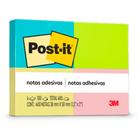 Bloco de notas adesivo 4-cores bl100f 38x50mm (post-it)