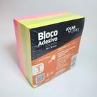 Bloco de Notas Adesivo Colorido Neon 76X76MM C/400 Folhas - Jocar Office Leonora