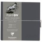 Bloco de Papel Cinza Multi Técnicas 250g 19X19 Clairefontaine