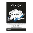 Bloco de Papel Graduate Profissional Preto A4 Canson 20 Folhas