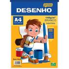 Bloco Desenho A4 20 Folhas Basic Branco 140G Jandaia