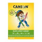 Bloco Escolar Layout Canson 60 g/m2 A3 (297x420mm) 50 Fls