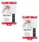 Bloco Flip Chart 56gr 64x88cm Kit Com 2 x 50 Folhas