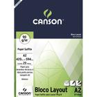 Bloco Layout Canson 90g A2 50 Fls