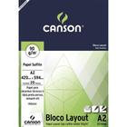 Bloco Layout técnico 50 folhas A2 90g/m² Canson