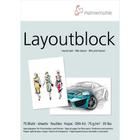 Bloco Layoutblock A3 75g 75Fls Hahnemuhle 10625060