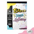 Bloco Lettering Pontilhado A4 20 Folhas Merci