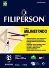 Bloco Milimetrado Filiperson A4 63gr 50fl