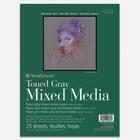 Bloco Mix Media Strathmore Toned Gray 229 x 305 mm 300g 15 Folhas P462309