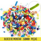 Bloco Montar Tipo Lego 1000 Peças Educativo Brinquedo