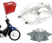 Bloco Optico Globo Farol Honda Biz 100 De 1998 Ate 2005