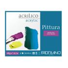 Bloco p/ Acrílica Pittura Fabriano 400g 30x40 10f