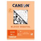 Bloco Papel Canson Bl Vegetal 90gr A4 50 Folhas - 66667018