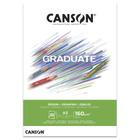 Bloco Papel Canson Graduate Desenho 160gr A3 30 Folhas - C400110365